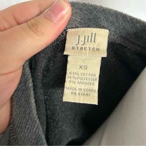 J Jill Stretch Cardigan Button down Skirt Outfit Set coastal grandma old money S - Picture 5 of 9